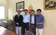 Đại diện Doanh nghiệp Hàn Quốc làm việc với Lãnh đạo Tổng hội NN&PTNT Việt Nam