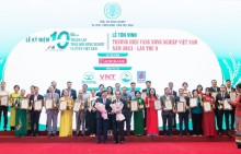 Tôn vinh 99 Thương hiệu Vàng nông nghiệp Việt Nam năm 2023