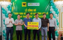 Công ty Phân bón Bình Điền và Báo Nông thôn Ngày nay phát động chương trình Trao sinh kế cho bà con vùng bão lũ ở Thanh Hóa