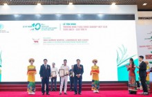 Khánh Thành Metavet nhận danh hiệu Thương hiệu Vàng nông nghiệp Việt Nam
