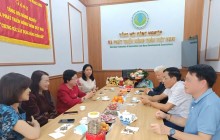 Lãnh đạo Tổng hội gặp mặt chúc mừng Ngày Quốc tế Phụ nữ 8/3