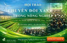 Hội thảo chuyển đổi Xanh trong Nông nghiệp, ngày 20.05.2026 