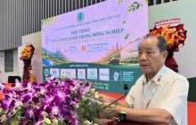 Ông Hồ Xuan Hùng - Chủ tịch Tổng hội NN&PTNT Việt nam phát biểu tại Hội thảo CHUYỂN ĐỔI XANH trong NÔNG NGHIỆP cơ hội cho Doanh nghiệp & Hợp tác Công - Tư (PPP)